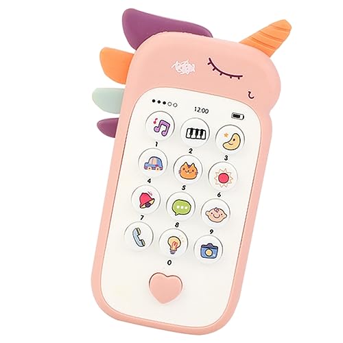 UPKOCH Handy Interaktives Musiktelefon für Kleinkinder Simuliertes Babytelefon mit Bunten Designs Pädagogisches Lernspielzeug für Ab Monaten ohne Batterien UPKOCH Handy Interaktives Musiktelefon für Kleinkinder Simuliertes Babytelefon mit Bunten Designs Pädagogisches Lernspielzeug für Ab Monaten ohne Batterien von UPKOCH