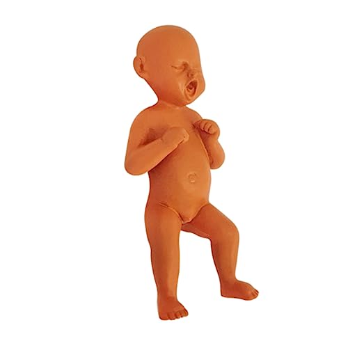 UPKOCH Puppenattrappe Mini-Puppe Ornament Skulptur Puppe Kunstharz Handwerk Für Schreibtisch Regal Schrank Display Zufällige Farbe von UPKOCH
