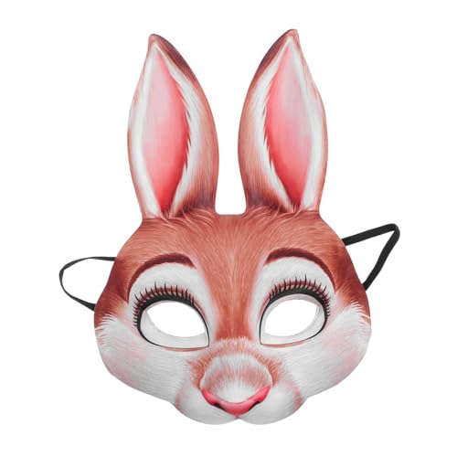UPKOCH Kaninchenmaske Für Karneval Und Halloween Lustige Tiermaske Mit Ohren Für Partys Cosplay Und Maskenbälle Leichte Und Bequeme Maske Für Festliche Anlässe Und Feiern UPKOCH Kaninchenmaske Für Karneval Und Halloween Lustige Tiermaske Mit Ohren Für Partys Cosplay Und Maskenbälle Leichte Und Bequeme Maske Für Festliche Anlässe Und Feiern von UPKOCH