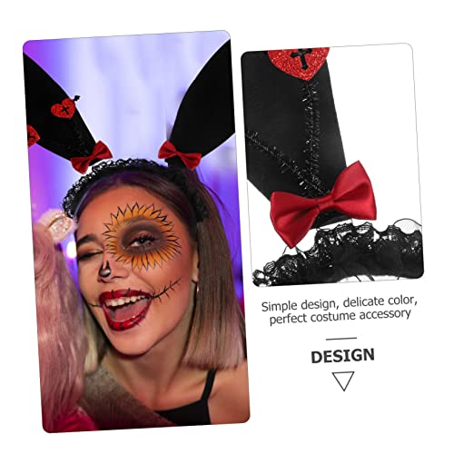 UPKOCH Hasenohren Haarreif Halloween Kopfschmuck Cartoon Bunny Ear Haarband Lustige Party Requisite für Karneval Performance Erwachsene UPKOCH Hasenohren Haarreif Halloween Kopfschmuck Cartoon Bunny Ear Haarband Lustige Party Requisite für Karneval Performance Erwachsene von UPKOCH