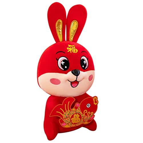 UPKOCH Hasenpuppe entzückendes Häschendekor Hase Plüsch Kaninchen-Maskottchen- ausgestopfter Hase aus Plüsch Ausgestopfter Hasenkaninchen PP Baumwolle rot UPKOCH Hasenpuppe entzückendes Häschendekor Hase Plüsch Kaninchen-Maskottchen- ausgestopfter Hase aus Plüsch Ausgestopfter Hasenkaninchen PP Baumwolle rot von UPKOCH