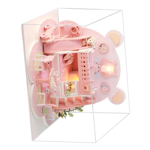 UPKOCH Hausmodell Villa-Modell Mini-Geburtstagsgeschenk Kinderspielzeug von UPKOCH