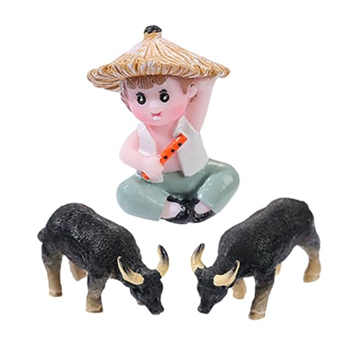 UPKOCH Hirtenjunge Ornamente Miniatur Bauernhofspielzeug Kleine Tierfiguren Realistische Bauernhoftiere Mini Tierfiguren Miniaturfiguren Bauernhoftierfiguren Mini UPKOCH Hirtenjunge Ornamente Miniatur Bauernhofspielzeug Kleine Tierfiguren Realistische Bauernhoftiere Mini Tierfiguren Miniaturfiguren Bauernhoftierfiguren Mini von UPKOCH