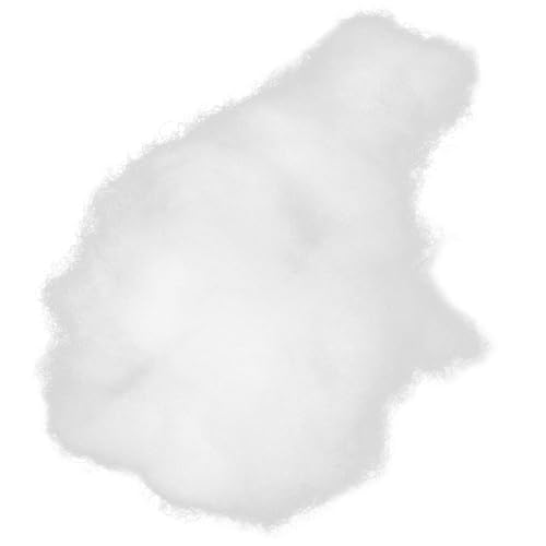 UPKOCH Hochelastische Polyester-Faser Füllung Weiche Formstabile Füllwatte für Kissen Kuscheltiere DIY Handarbeit Strapazierfähiges Füllmaterial für Kissen und Puppen von UPKOCH