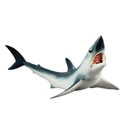 UPKOCH Hochwertiges Mako Hai Tiermodell Realistisches Simulationsspielzeug Für Kreative Spiele Und Lernaktivitäten Als Dekoration UPKOCH Hochwertiges Mako Hai Tiermodell Realistisches Simulationsspielzeug Für Kreative Spiele Und Lernaktivitäten Als Dekoration von UPKOCH