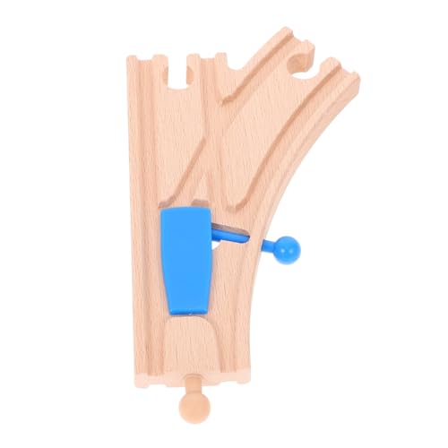 UPKOCH Hölzernes Trennstück Für Schienenzugset Blaues Weichenstück Für Holzstrecke Kompatibel Mit Gängigen Spielzeugzügen Kinderspielzeug Für Kreative Szenarien UPKOCH Hölzernes Trennstück Für Schienenzugset Blaues Weichenstück Für Holzstrecke Kompatibel Mit Gängigen Spielzeugzügen Kinderspielzeug Für Kreative Szenarien von UPKOCH