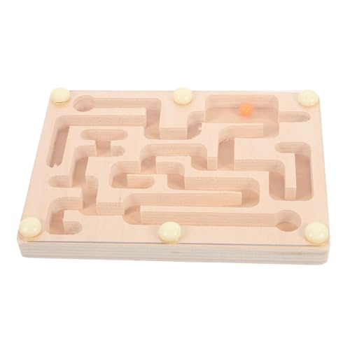 UPKOCH Holz Balance Labyrinth mit Kugeln Konzentrations Koordinationstraining für Pädagogisches Balancespiel Geschicklichkeit und Ausdauer UPKOCH Holz Balance Labyrinth mit Kugeln Konzentrations Koordinationstraining für Pädagogisches Balancespiel Geschicklichkeit und Ausdauer von UPKOCH