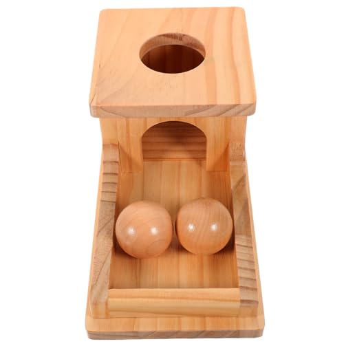 UPKOCH Holz Ballwurfspielzeug für Junge Mädchen Montessori der Feinmotorik Kognitive Entwicklung und Soziale Interaktion für Indoor Spiel mit Eltern und Freunden von UPKOCH