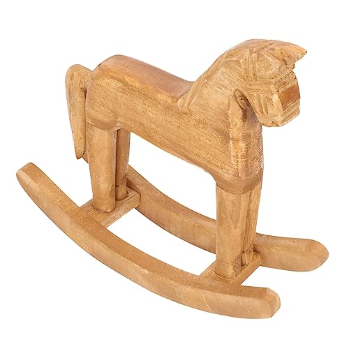 UPKOCH Holz Dekoration Handgefertigtes Holzspielzeug Stilvolles Pferdemodell für Wohnzimmer und Kinderzimmer Langlebiges mit Glatten Kanten UPKOCH Holz Dekoration Handgefertigtes Holzspielzeug Stilvolles Pferdemodell für Wohnzimmer und Kinderzimmer Langlebiges mit Glatten Kanten von UPKOCH