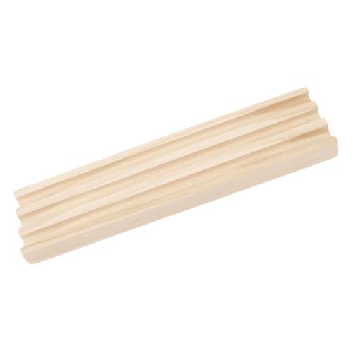 UPKOCH Holz Domino Halter mit Rutschfester Unterlage Langlebiges Display für Domino und Buchstabenkarten Vielseitiger Organizer für Brettspiele UPKOCH Holz Domino Halter mit Rutschfester Unterlage Langlebiges Display für Domino und Buchstabenkarten Vielseitiger Organizer für Brettspiele von UPKOCH
