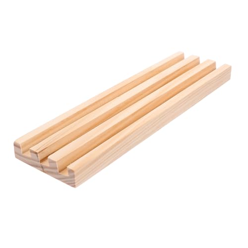 UPKOCH Holz Domino Halterung Stabiler Domino Aufsteller für Spielkarten und Dominosteine für Brettspiele mit Rutschfester Basis Langlebig und Wiederverwendbar Perfektes UPKOCH Holz Domino Halterung Stabiler Domino Aufsteller für Spielkarten und Dominosteine für Brettspiele mit Rutschfester Basis Langlebig und Wiederverwendbar Perfektes von UPKOCH