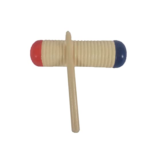 UPKOCH Holz Guiro Shaker Kreatives Musikinstrument für des Musikalischen Sinns Vielseitig Einsetzbar Tolles Klangerlebnis aus Hochwertigem Holz Sicher von UPKOCH