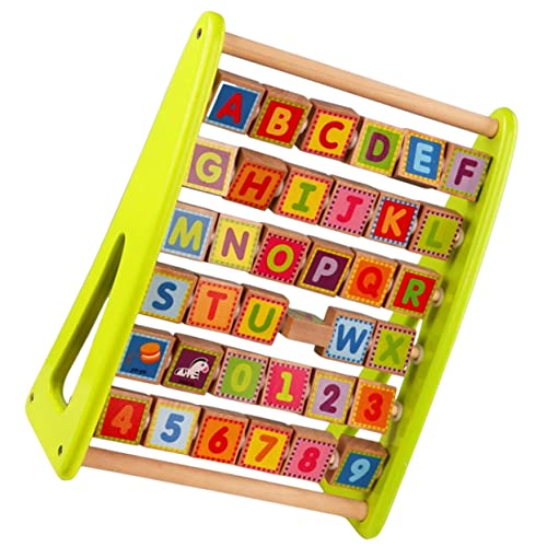 UPKOCH Holz Lernspielzeug Alphabet und Spielbrett für Pädagogisches Holzspielzeug Kreativität und Hand Auge Koordination für Vorschule UPKOCH Holz Lernspielzeug Alphabet und Spielbrett für Pädagogisches Holzspielzeug Kreativität und Hand Auge Koordination für Vorschule von UPKOCH