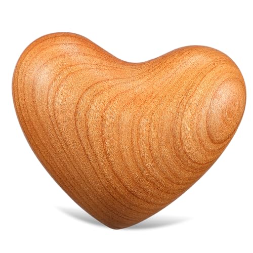 UPKOCH Holz Liebesherz Handliches Dekoherz aus Naturholz Stressabbau für Zuhause und Freunde als für Familie und von UPKOCH
