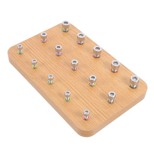 UPKOCH Holz Pinnwand für Fingerrehabilitation Hand Augen Koordinationstraining Handtrainer für Rehabilitation und Geschicklichkeitsspiele für Therapiezentren und Zuhause UPKOCH Holz Pinnwand für Fingerrehabilitation Hand Augen Koordinationstraining Handtrainer für Rehabilitation und Geschicklichkeitsspiele für Therapiezentren und Zuhause von UPKOCH