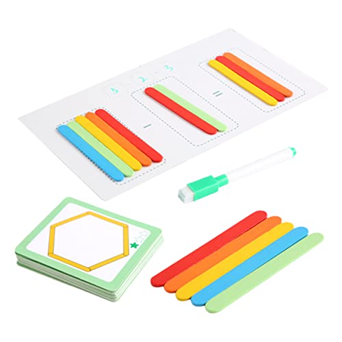 UPKOCH Holz Rechenstäbchen Lernspielzeug Mathe Lernhilfe Montessori Pädagogisch Zählen Lernen Frühförderung Kindergarten Jungen Mädchen UPKOCH Holz Rechenstäbchen Lernspielzeug Mathe Lernhilfe Montessori Pädagogisch Zählen Lernen Frühförderung Kindergarten Jungen Mädchen von UPKOCH