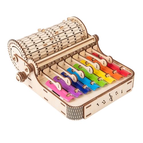 UPKOCH Holz Xylophon DIY für Kleines Pädagogisches Percussion Instrument Fördert Handkoordination und Musikalisches Lernen für Jungen und Mädchen Ab Jahren von UPKOCH