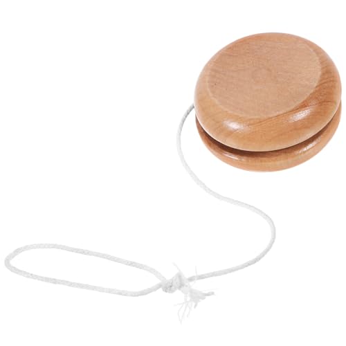 UPKOCH Holz Yo Yo Unisex Kleines Robustes Drehspielzeug mit Verschleißfestem Material Einfach zu Tragen für Outdoor Spiele und Lernzwecke UPKOCH Holz Yo Yo Unisex Kleines Robustes Drehspielzeug mit Verschleißfestem Material Einfach zu Tragen für Outdoor Spiele und Lernzwecke von UPKOCH