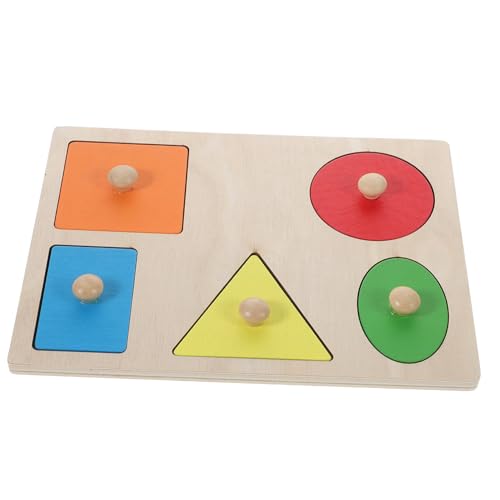 UPKOCH Holzformenspiel für Geometrisches Lernspielzeug Farbenfrohes Kindersicheres Puzzleset Gedächtnis und Denkvermögen Montessori für Jungen und Mädchen UPKOCH Holzformenspiel für Geometrisches Lernspielzeug Farbenfrohes Kindersicheres Puzzleset Gedächtnis und Denkvermögen Montessori für Jungen und Mädchen von UPKOCH