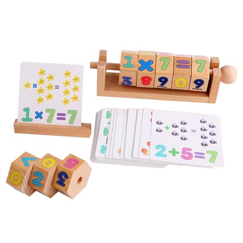 UPKOCH Spielzeug Kinderspielzeug Holzpuzzle Würfel Set Numerisches Blockspielzeug Für Lernspielzeug Für Die Vorschule Kreative Puzzles Für Montessori Geeignet Fördert Zahlenverständnis Und Motorik UPKOCH Spielzeug Kinderspielzeug Holzpuzzle Würfel Set Numerisches Blockspielzeug Für Lernspielzeug Für Die Vorschule Kreative Puzzles Für Montessori Geeignet Fördert Zahlenverständnis Und Motorik von UPKOCH