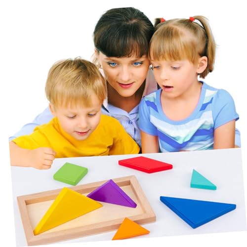 UPKOCH Holzpuzzle aus Buchenholz Teiliges Geometrisches Lernspielzeug für Fördert Kreativität Problemlösung Farberkennung und Motorische Fähigkeiten Sicher mit Abgerundeten Ecken UPKOCH Holzpuzzle aus Buchenholz Teiliges Geometrisches Lernspielzeug für Fördert Kreativität Problemlösung Farberkennung und Motorische Fähigkeiten Sicher mit Abgerundeten Ecken von UPKOCH