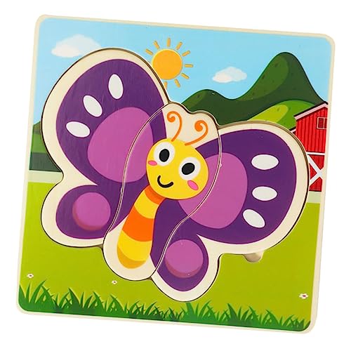 UPKOCH Holzpuzzle für Lernspielzeug mit Tieren für Frühe Entwicklung Fördert Kreativität Hand Augen Koordination und Eltern Junge Mädchen Interaktion für Montessori Erziehung UPKOCH Holzpuzzle für Lernspielzeug mit Tieren für Frühe Entwicklung Fördert Kreativität Hand Augen Koordination und Eltern Junge Mädchen Interaktion für Montessori Erziehung von UPKOCH