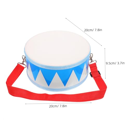 UPKOCH Holzschlagzeug Snare Drum Musikinstrument Pädagogisches Percussion für Frühe Musikerziehung und Rhythmusförderung Sicher und Langlebig Blaues Dreiecksmuster UPKOCH Holzschlagzeug Snare Drum Musikinstrument Pädagogisches Percussion für Frühe Musikerziehung und Rhythmusförderung Sicher und Langlebig Blaues Dreiecksmuster von UPKOCH