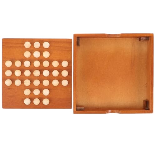 UPKOCH Holzspielzeug Schachspiel Klassisches Brettspiel für Erwachsene und Familien Fördert Intelligenz und Geduld Geeignet für Große und Spielenthusiasten UPKOCH Holzspielzeug Schachspiel Klassisches Brettspiel für Erwachsene und Familien Fördert Intelligenz und Geduld Geeignet für Große und Spielenthusiasten von UPKOCH