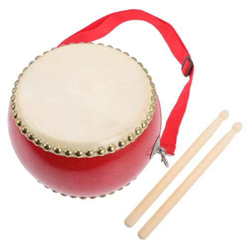UPKOCH Musikalisches Lernspielzeug Kindertrommel-Set 5 Zoll Holztrommel Für Den Aufbau des Rhythmusgefühls Und des Selbstvertrauens Von Kindern von UPKOCH