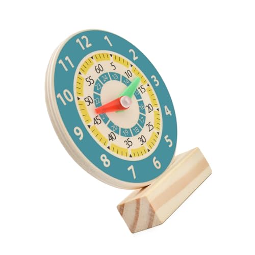 UPKOCH Holzuhr Lernspielzeug für Zahlenform Lernuhr Montessori Pädagogisch Sicher Holzspielzeug Motorik und Zeitverständnis für Vorschulkinder UPKOCH Holzuhr Lernspielzeug für Zahlenform Lernuhr Montessori Pädagogisch Sicher Holzspielzeug Motorik und Zeitverständnis für Vorschulkinder von UPKOCH