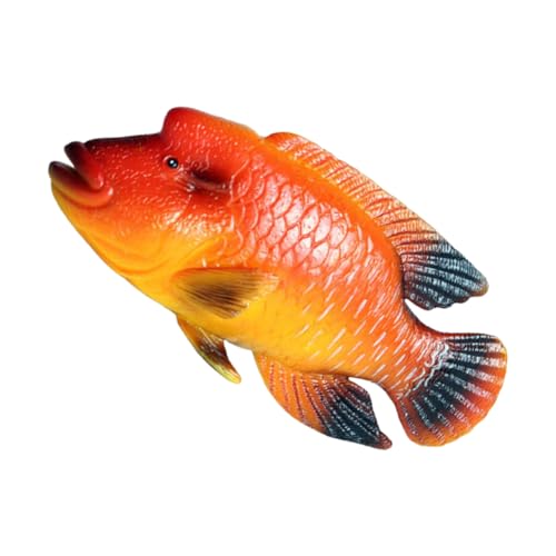 UPKOCH Humphead Wrasse Figur aus Kunststoff Realistisches Simulationsfischmodell für Aquarien Dekoration Lernspielzeug für Stabil und Langlebig Aquarium und Fischbecken UPKOCH Humphead Wrasse Figur aus Kunststoff Realistisches Simulationsfischmodell für Aquarien Dekoration Lernspielzeug für Stabil und Langlebig Aquarium und Fischbecken von UPKOCH