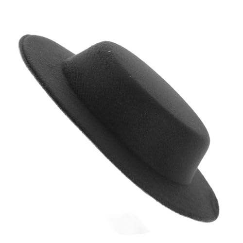 UPKOCH Hutspielzeug Für Minihüte Zum Basteln Mini-bowlerhut Mini-Zylinder Mini-hüte Puppenhüte Puppenhut Stoff Black von UPKOCH