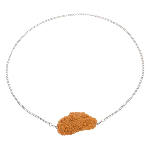 UPKOCH Modische Halskette Mit Hühner-Simulation Lebensmittel- Gebratenes Hühnerbein Ornament Für Männer Und Frauen UPKOCH Modische Halskette Mit Hühner-Simulation Lebensmittel- Gebratenes Hühnerbein Ornament Für Männer Und Frauen von UPKOCH