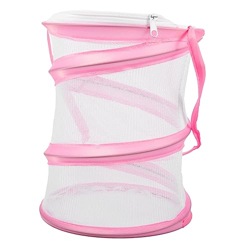 UPKOCH Insektenkäfig Schmetterling Wespennest fangen spielsachen Outdoor Insekten fänger Lebensraum für Insekten Insektenfänger Insektenzucht Haushaltskäfig sichtbarer Käfig Stoff Rosa von UPKOCH