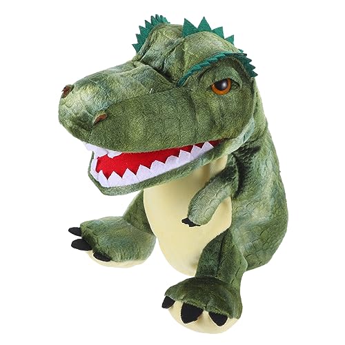 UPKOCH Interaktive Dinosaurier Handpuppe aus Plüsch Realistisches Finger Fördert Fantasie Kommunikation und Eltern Junge Mädchen bindung Niedliches Dino Kuscheltier für Jungen und von UPKOCH