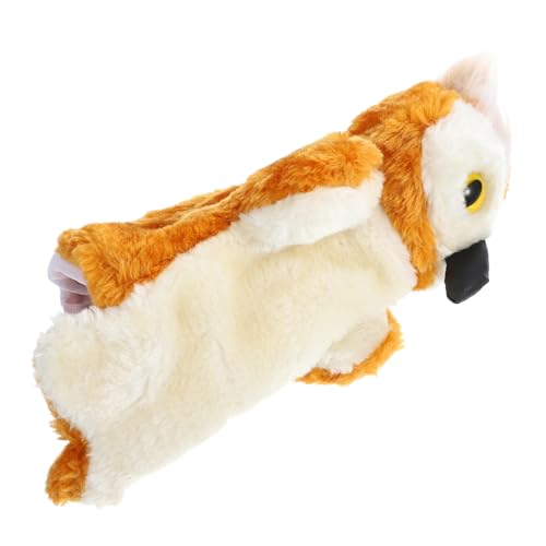 UPKOCH Interaktive Eulen Handpuppe Kuscheltier aus Plüsch Storytelling für Geburtstagsgeschenk Kreatives Lernspielzeug für Kindergarten und Zuhause UPKOCH Interaktive Eulen Handpuppe Kuscheltier aus Plüsch Storytelling für Geburtstagsgeschenk Kreatives Lernspielzeug für Kindergarten und Zuhause von UPKOCH