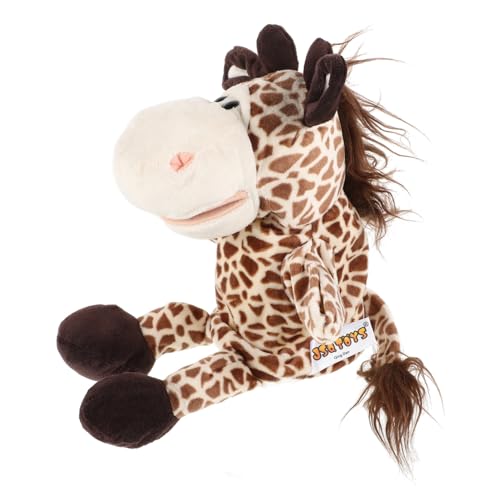 UPKOCH Interaktive Plüsch Handpuppe REH mit Beweglichem Mund Tierpuppen für Rollenspiele und Geschichtenerzählen Fördert die Sprachentwicklung und Kreative Fantasie bei Kindern UPKOCH Interaktive Plüsch Handpuppe REH mit Beweglichem Mund Tierpuppen für Rollenspiele und Geschichtenerzählen Fördert die Sprachentwicklung und Kreative Fantasie bei Kindern von UPKOCH