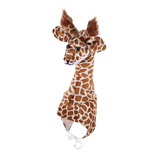 UPKOCH Giraffe Kostü Hut Für Interaktive Tiermütze Für Eltern Kind Aktivitäten Perfekt Für Aufführungen Und Partys Tierische Verkleidung Für Kleine Abenteurer von UPKOCH