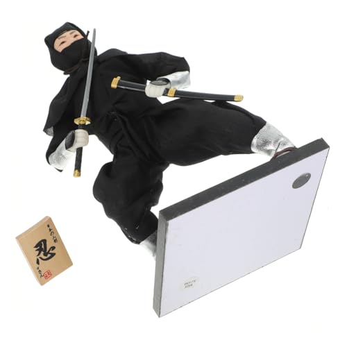 UPKOCH Japanische Ninja Figur Desktop Dekoration Leichtes Kunsthandwerk für Wohnzimmer Büro Schlafzimmer Japanisches Ornament für Party Home Ornament von UPKOCH