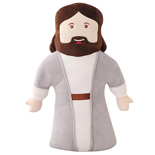 UPKOCH Jesus-Kissen Tragbare Jesuspuppe Startseite Jesus-Puppe Couch-Jesus-Puppe Plüsch-Jesus Jesus Plüsch Schlafzimmer-Jesus-Puppe Kreatives Jesus- Pp Baumwolle von UPKOCH
