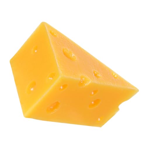 UPKOCH Käsemodell Käseattrappe Künstlicher Käse Käsefigur Käse Simulation gefälschter Kuchen zum Ausstellen Requisiten für Bäckereien Käse-Requisite Käse-Modell Harz Yellow UPKOCH Käsemodell Käseattrappe Künstlicher Käse Käsefigur Käse Simulation gefälschter Kuchen zum Ausstellen Requisiten für Bäckereien Käse-Requisite Käse-Modell Harz Yellow von UPKOCH