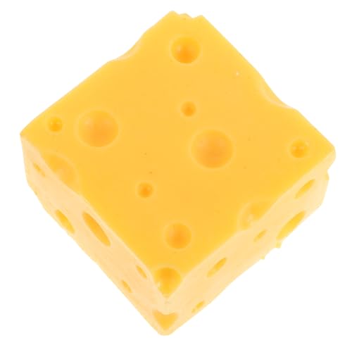 UPKOCH Käsemodell Käsekuchen Falschgeld, das aussieht gefälschte Torte Dekorative Käseattrappe Kunststoffkäse Lebensmittel-Requisiten zur Präsentation Mini-Essen Harz Yellow UPKOCH Käsemodell Käsekuchen Falschgeld, das aussieht gefälschte Torte Dekorative Käseattrappe Kunststoffkäse Lebensmittel-Requisiten zur Präsentation Mini-Essen Harz Yellow von UPKOCH