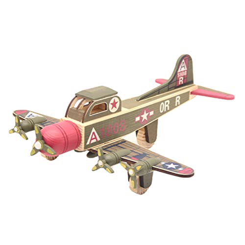 UPKOCH Pädagogisches Flugzeugmodell Aus Holz – Flugspielzeug Für Kinder – Motorik – Sicheres Design UPKOCH Pädagogisches Flugzeugmodell Aus Holz – Flugspielzeug Für Kinder – Motorik – Sicheres Design von UPKOCH