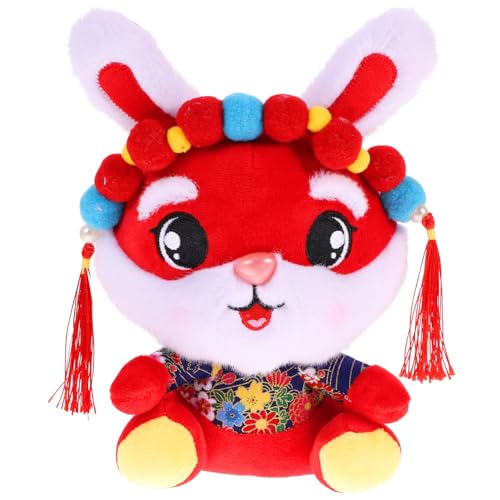 UPKOCH Kaninchen Plüschtier Figur Kleinkinder hasenpuppe hasenkuscheltiere for Chinesisches Neujahrsfest ausgestopftes Kaninchen Hase Plüsch Flanell UPKOCH Kaninchen Plüschtier Figur Kleinkinder hasenpuppe hasenkuscheltiere for Chinesisches Neujahrsfest ausgestopftes Kaninchen Hase Plüsch Flanell von UPKOCH