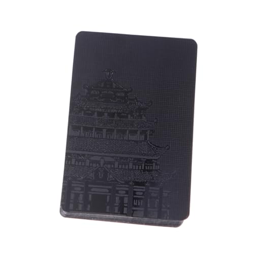 UPKOCH Kartenspiel Pokertisch wasserdichte Spielkarten Kartenspiele Hochwertige Spielkarten Gebäudemuster Spielkarten kreative Nachtpokerkarten leuchtender Schürhaken UPKOCH Kartenspiel Pokertisch wasserdichte Spielkarten Kartenspiele Hochwertige Spielkarten Gebäudemuster Spielkarten kreative Nachtpokerkarten leuchtender Schürhaken von UPKOCH