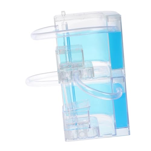UPKOCH Kasten Ameisenburg Ameisenwohnraum Ameisenbehälter Aus Kunststoff Ameisenzuchtbedarf Wissenschaftliches Experiment Vorhanden Ameisenhalter Ameisenfall Blue Plastik von UPKOCH