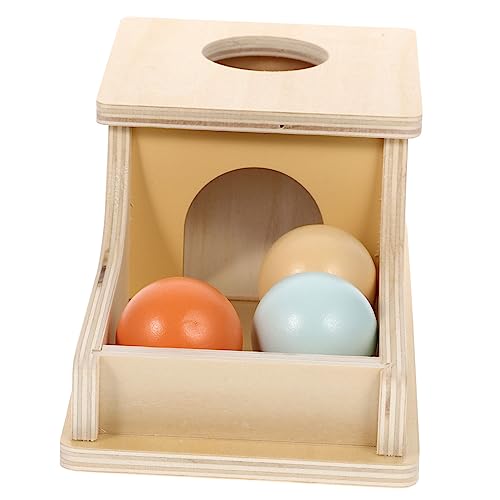 UPKOCH Babyspielzeug Formensortierbox - Lernbox Aus Holz - Motorikspielzeug - Kleinkinderspielzeug von UPKOCH