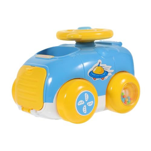 UPKOCH Cartoon Inertia Auto Spielzeug Für Kleinkinder Bunte Babyfahrzeuge Mit Drehbarem Lenkrad Fördert Aufmerksamkeit Und Vorstellungskraft Für Jungen Und Mädchen von UPKOCH