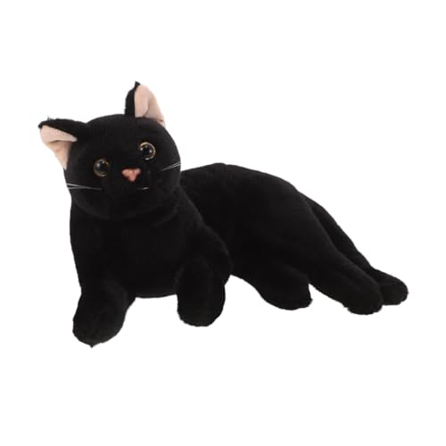 UPKOCH Katzenplüschtier Lebensechtes Katzenplüsch Weiches Katzenspielzeug Katzenpuppe Kleine Ausgestopfte Katze Ausgestopftes Kätzchen Realistisches Katzenplüschkätzchen von UPKOCH