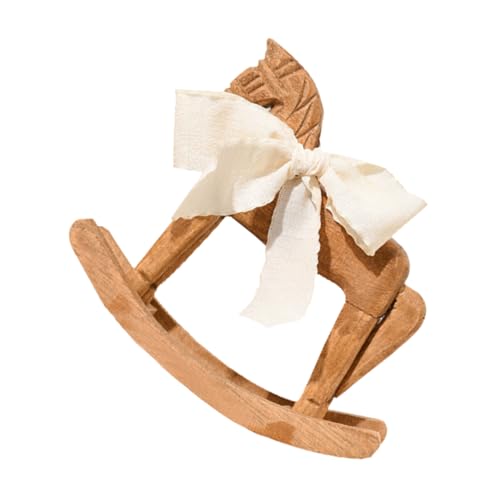 UPKOCH Kiefernholz -Schaukelpferd Klimaanlagen-Clip-Dekoration aromatische Dekoration Vintage Holzspielzeug Bauernhaus Deko Ornamente für Wohnzimmer modern Holzschmuck für zu Hause UPKOCH Kiefernholz -Schaukelpferd Klimaanlagen-Clip-Dekoration aromatische Dekoration Vintage Holzspielzeug Bauernhaus Deko Ornamente für Wohnzimmer modern Holzschmuck für zu Hause von UPKOCH